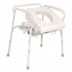 Carex Uplift Height-Adjustable Commode Assist Chair