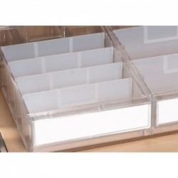 Additional Wide Tray Divider for the Sunflower Medical UDS Trolleys (Pack of 10)