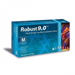 Aurelia Robust 9.0 Medical Grade Nitrile Gloves