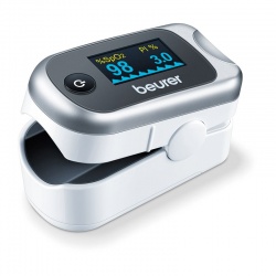 Beurer PO40 Pulse Oximeter for Determining SpO2, Pulse Frequency and PMI