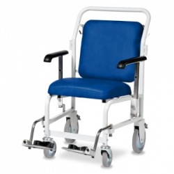 Bristol Maid Front-Steer Portering Chair with Hinged Foot Rests
