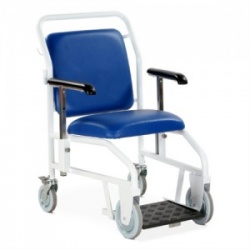 Bristol Maid Rear-Steer Nesting Portering Chair with Sliding Foot Rest