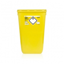 Clinisafe 60 Litre Clinical Waste Yellow Bin (Pack of 10)