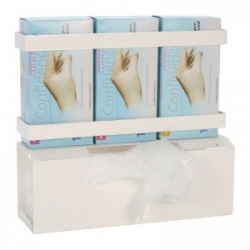 Confidence Wall-Mounted Glove and Apron Dispenser