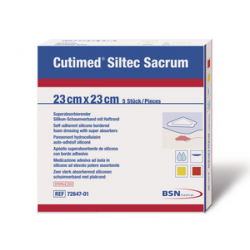 Cutimed Siltec Sacrum Foam Dressing (Pack of 5)