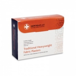 Dependaplast Traditional Heavyweight Fabric Plasters (Pack of 100)