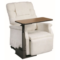 Drive Over-Chair Table for Riser Recliners