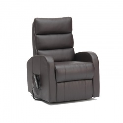 Drive Dual Motor PU Brown Rise and Recliner Chair