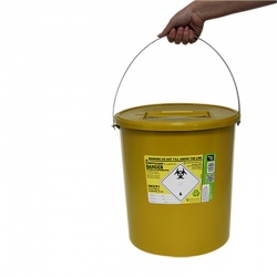 Sharpsguard Yellow 22L High-Volume Sharps Container (Case of 10)