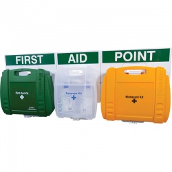 Evolution Comprehensive British Standard-Compliant First Aid Point (Large)