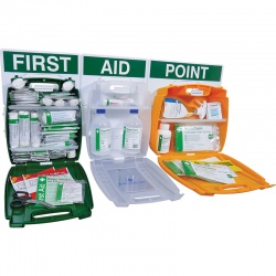 Evolution Comprehensive British Standard-Compliant First Aid Point (Medium)