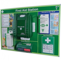 Safety First Aid Evolution Wall-Mounted First Aid Kit Station (Large)