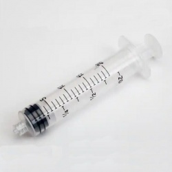Fisherbrand Luer-Lock Sterile Plastic Syringes (20ml, 19.20mm)