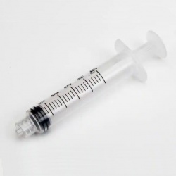 Fisherbrand Luer-Lock Sterile Plastic Syringes (5ml, 12.36mm)