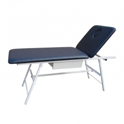 Fixed Height Medical Examination Couch with Integral Drawer