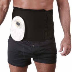 Fulcionel Hole Cut Ostomy and Hernia Support Belt (20cm Depth)