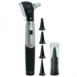 HEINE Mini 3000 LED F.O. Otoscope Set with Batteries