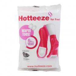 Hotteeze for Feet Self-Adhesive Heat Pads (Pack of 5 Pairs)