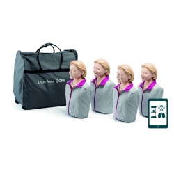 Laerdal Little Anne CPR Mannequins in Carry Case (Pack of 4)