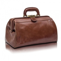 Lockable Compact Elite Leather Doctor's Bag