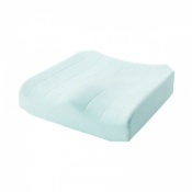 Matrx Flo-tech Contour Visco Medium Density Pressure Relief Wheelchair Cushion (Smooth Cover: 17'' x 17'') - Money Off!