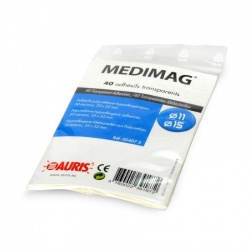 Medimag Transparent Plasters for 11mm and 15mm Magnets (40 Pack)