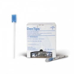 Medline DenTips Untreated Oral Swab (Pack of 1000)