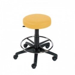 Sunflower Medical Primrose Gas-Lift Stool with Foot Ring