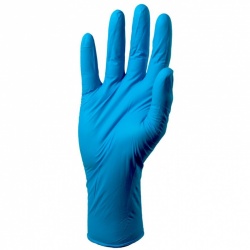 Nitrex EGN08 Long Cuff Powder-Free Nitrile Disposable Examination Gloves