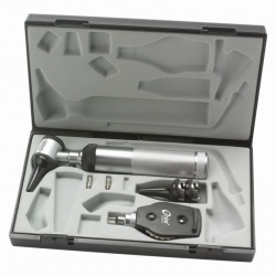 Orion Otoscope and Ophthalmoscope Diagnostic Set and Hard Carry Case (Bayonet Fitting)