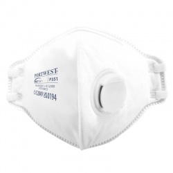 Portwest P351 FFP3 Disposable Face Mask (Pack of 20)