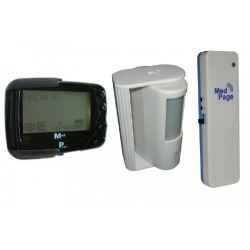 PIR Sensor with POCSAG Transmitter and Pager