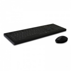 Purekeys Black Infection Control Wireless Medical Keyboard and Mouse Combination Pack