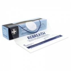 Rebreath Training Resuscitation Shield with Filter Paper Roll