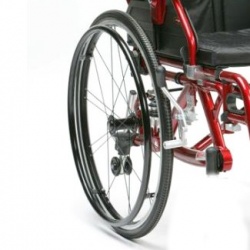Replacement 24-Inch Back Wheel for Drive Medical K Chair Self-Propelled Wheelchair