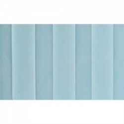 Pastel Blue Replacement Curtain for Sunflower Medical Mobile Five-Panel Folding Hospital Ward Curtained Screen