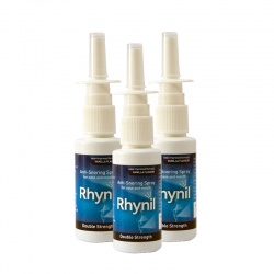Rhynil Double Strength Stop Snoring Spray (Pack of 3)