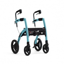 Rollz Motion 2.1 Island Blue Combined Rollator and Wheelchair
