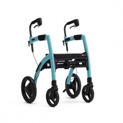 Rollz Motion 2 Island Blue Combined Rollator and Wheelchair