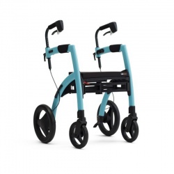 Rollz Motion 2.1 Small Island Blue Combined Rollator and Wheelchair