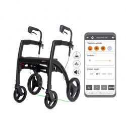 Rollz Motion Rhythm Parkinson's Rollator with Cues