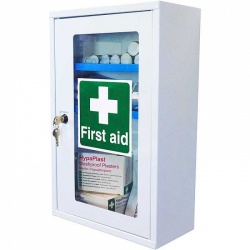 Safety First Aid Single Clear Door Cabinet