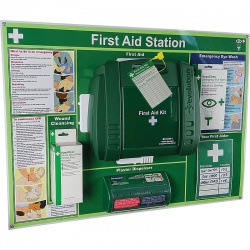Safety First Aid Evolution Wall-Mounted First Aid Kit Station (Medium)