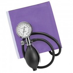 Sapphire Aneroid Sphygmomanometer with Purple Cuff