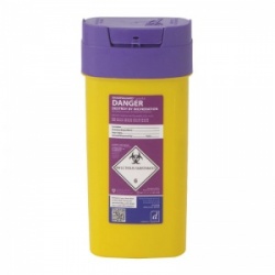 Sharpsguard Cyto 0.6L Sharps Container (Case of 48)