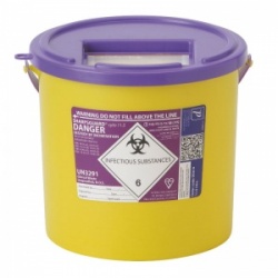 Sharpsguard Cyto 11.5L Sharps Container (Case of 20)