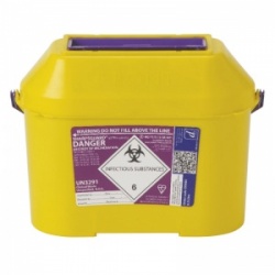 Sharpsguard Extra Cyto 8.5L Sharps Container (Case of 15)