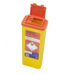 Sharpsguard Orange 0.5L Sharps Container with Needle Remover (Case of 60)