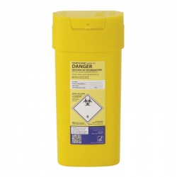 Sharpsguard Yellow 0.6L Sharps Container (Case of 48)