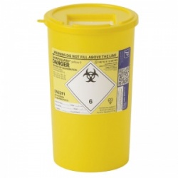 Sharpsguard Yellow 5L General-Purpose Sharps Container (Case of 48)